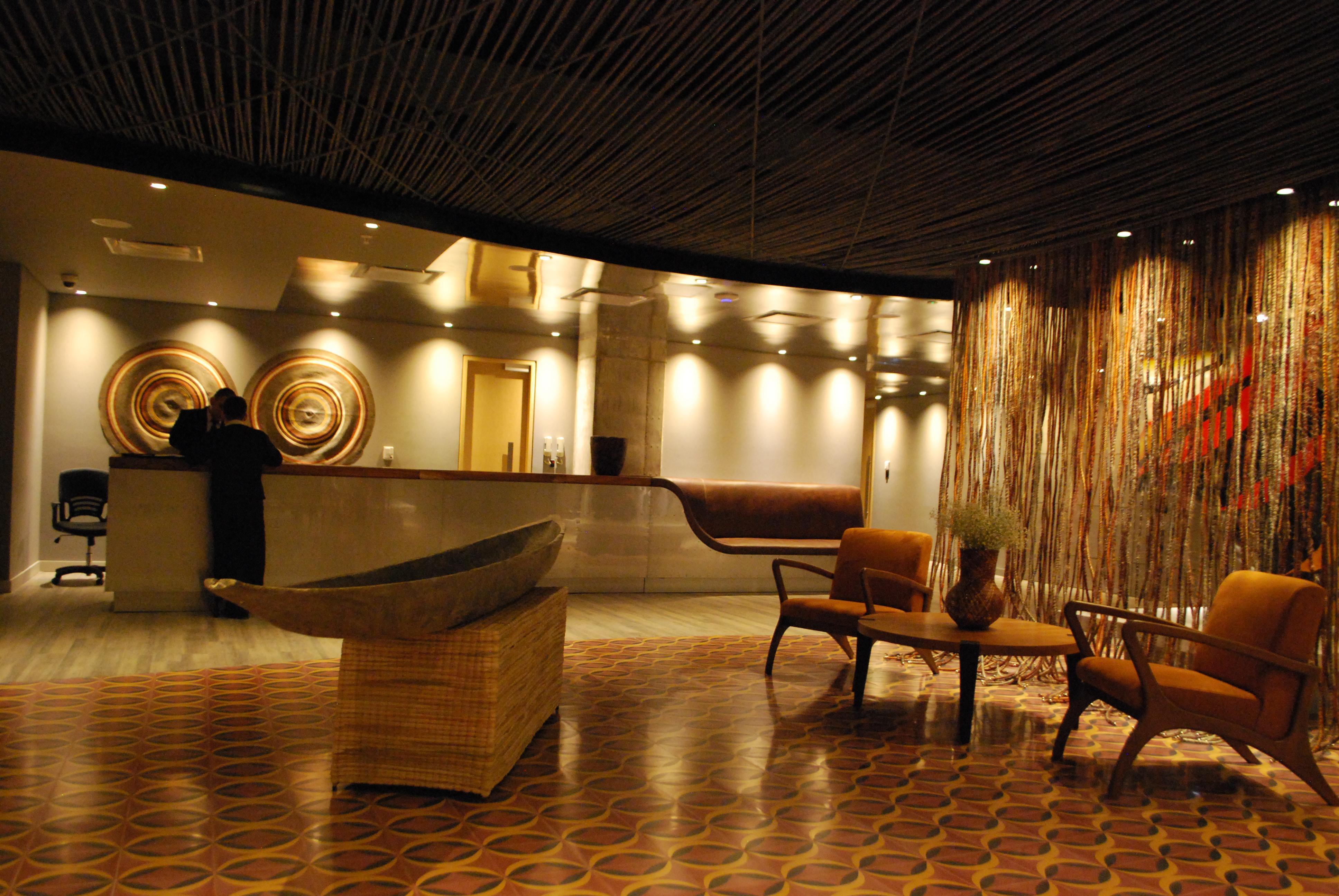 Hotel Movich Buro 51 Barranquilla  Exteriér fotografie The interior of the lounge
