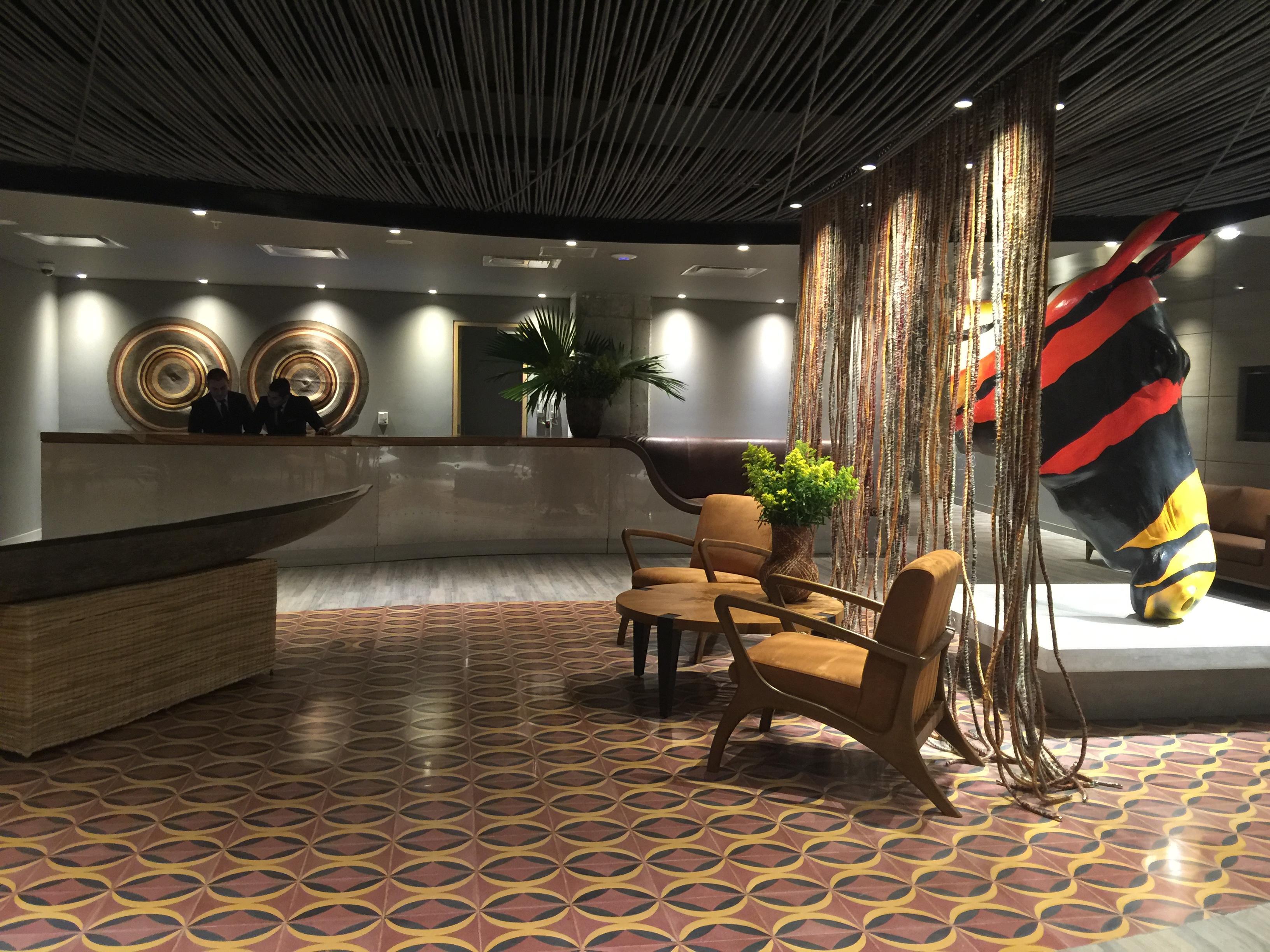 Hotel Movich Buro 51 Barranquilla  Exteriér fotografie The lobby of the hotel